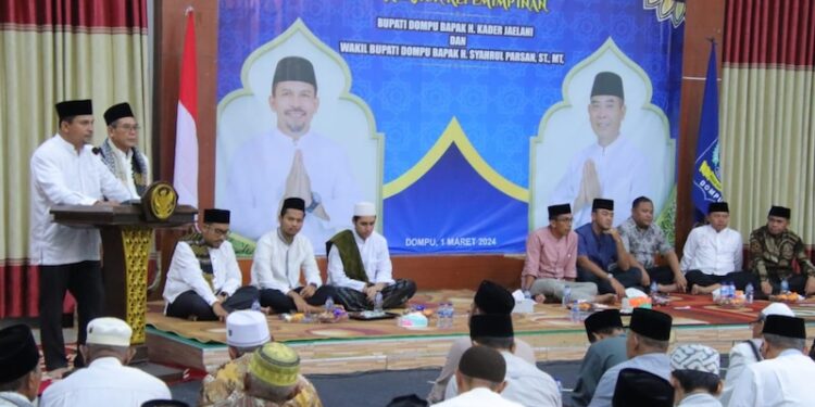 Ungkapan H. Kader Jaelani di Doa Syukuran 3 Tahun Masa Kepemimpinan Bupati Wakil – Bupati Dompu