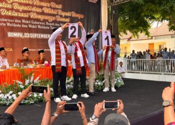 AKJ – SYAH Nomor Urut 2 BBF – DJ Nomor Urut 1