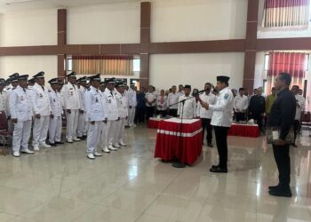 Penerapan UU 03 Tahun 2024, Kades di Dompu Dikukuhkan Masa Jabatan 8 Tahun