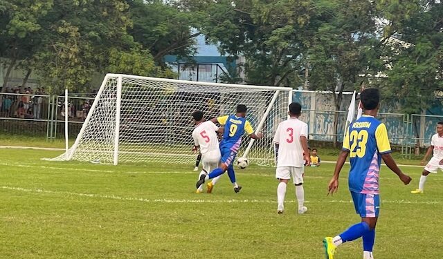 Persidom Sarangkan 3 Gol di Gawang Galaxy FC