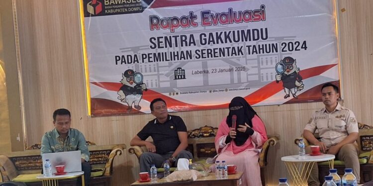 Bahas Berbagai Proses Penananganan Temuan dan Laporan Kasus Pilkada, Bawaslu Gelar Rapat Evaluasi Sentra Gakkumdu