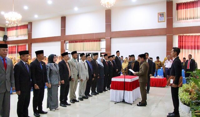 15 Pejabat Eselon II di Dompu Dirolling, 11 OPD Masih Tanpa Nakhoda