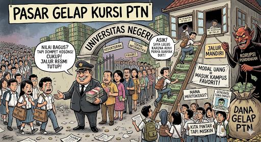 Harga Sebuah Bangku, Skandal Sunyi di Balik Seleksi PTN
