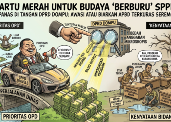 Ironi Anggaran Perjalanan Dinas Membayangi Kebijakan Efisiensi di Pemkab Dompu