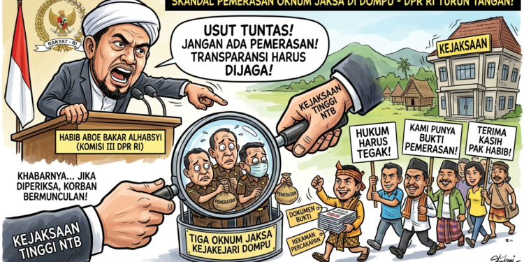 Komisi III DPR RI Dorong Pengusutan Kasus Pemerasan Oknum Jaksa di Dompu”