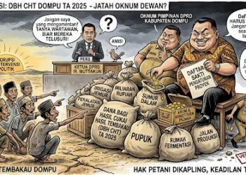 Diduga Oknum Pimpinan DPRD Terlibat Pengaturan DBHCHT di Dinas Pertanian Perkebunan Dompu