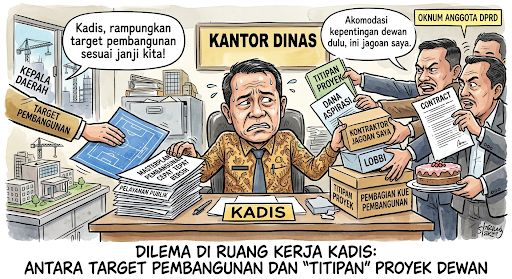 Pesan Untuk Oknum Anggota DPRD : Cukuplah Dengan 3 Tugas Utamanya, Jangan Ganggu Pimpinan OPD