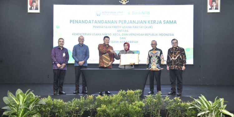 Bank NTB Syari’ah Kembali Jadi Penyalur KUR, Perluas Akses Pembiayaan UMKM dan Pekerja Imigran Indonesia