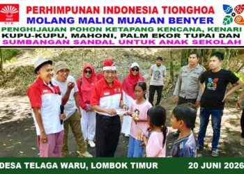 JMSI dan INTI NTB Tanam Pohon serta Gelar Aksi Sosial di Kawasan Adat Mualan Benyer