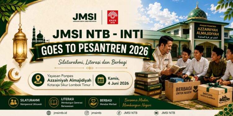 JMSI NTB – INTI Goes To Pesantren 2026, Salurkan Bantuan untuk Santri Ponpes Azzainiyah Al-Majidiyah