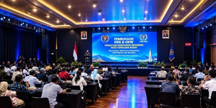 Cetak Sejarah, PWI NTB Gelar UKW Mandiri Terbesar